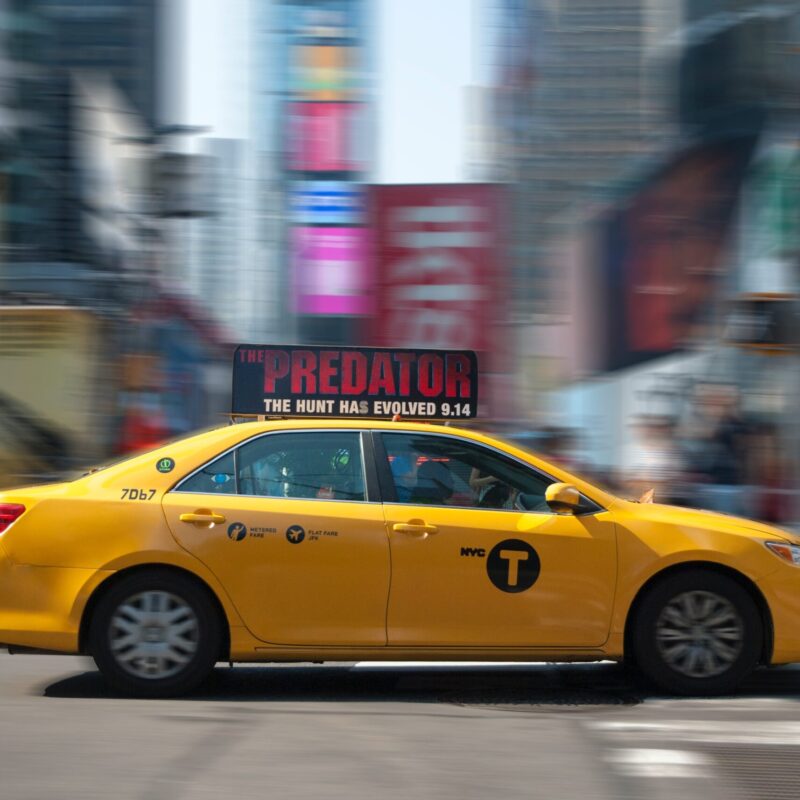 Taxi Amarillo en Nueva York