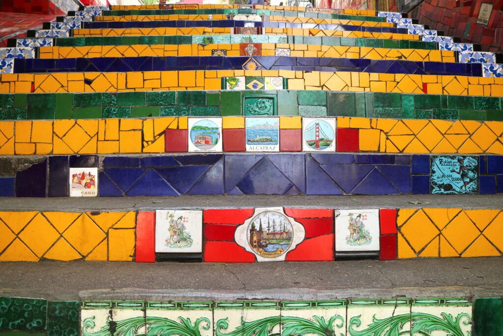 Explorando la Escadaria Selarón en Río de Janeiro